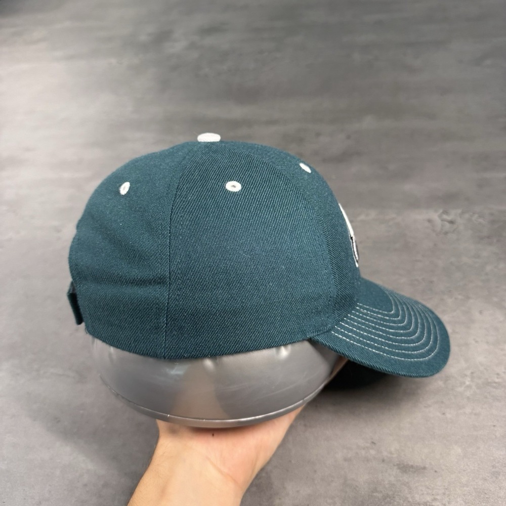 '47 Philadelphia Eagles Hat Green Silver Contrast Stitching Dad Cap Strapback - Picture 5 of 7